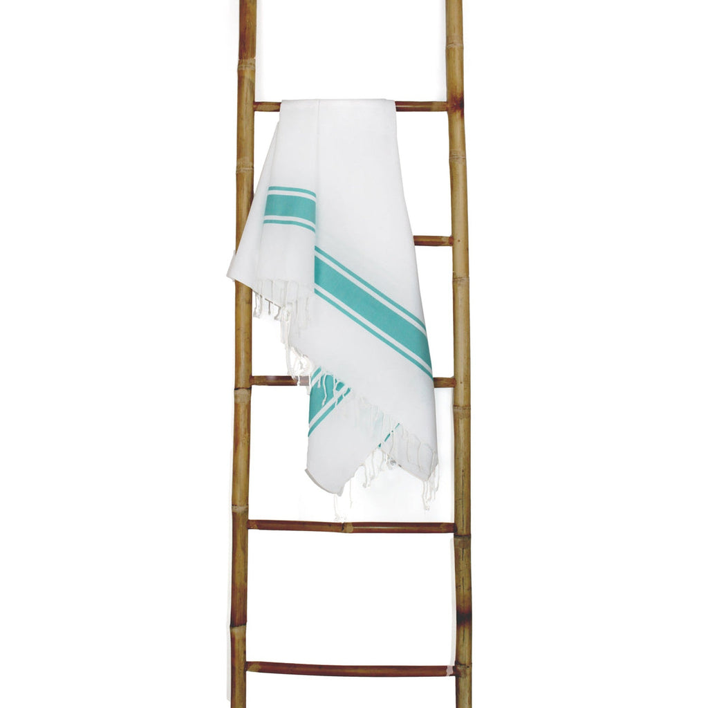 Fouta de algodón blanca St Tropez - Blanco