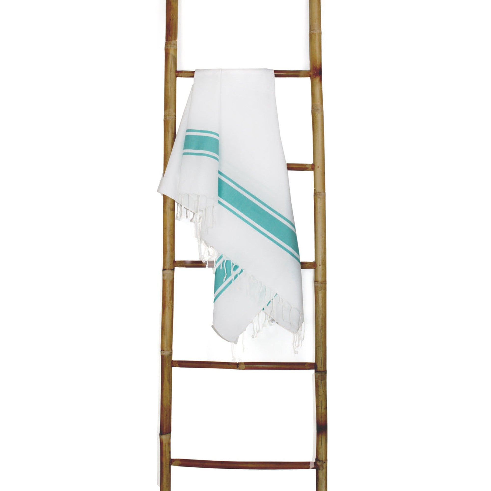 Fouta de algodón blanca St Tropez - Blanco