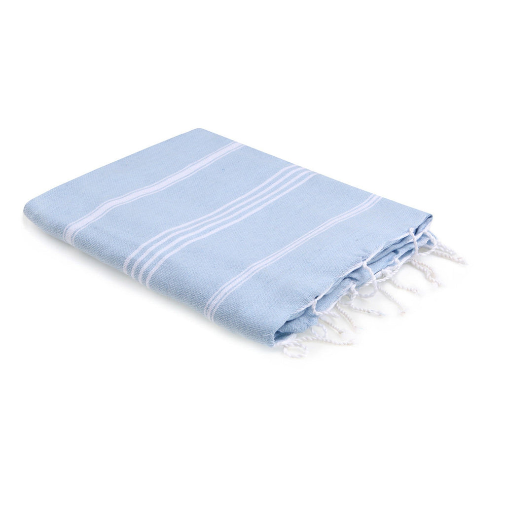 Fouta - Algodón - Azul Pálido - Mykonos