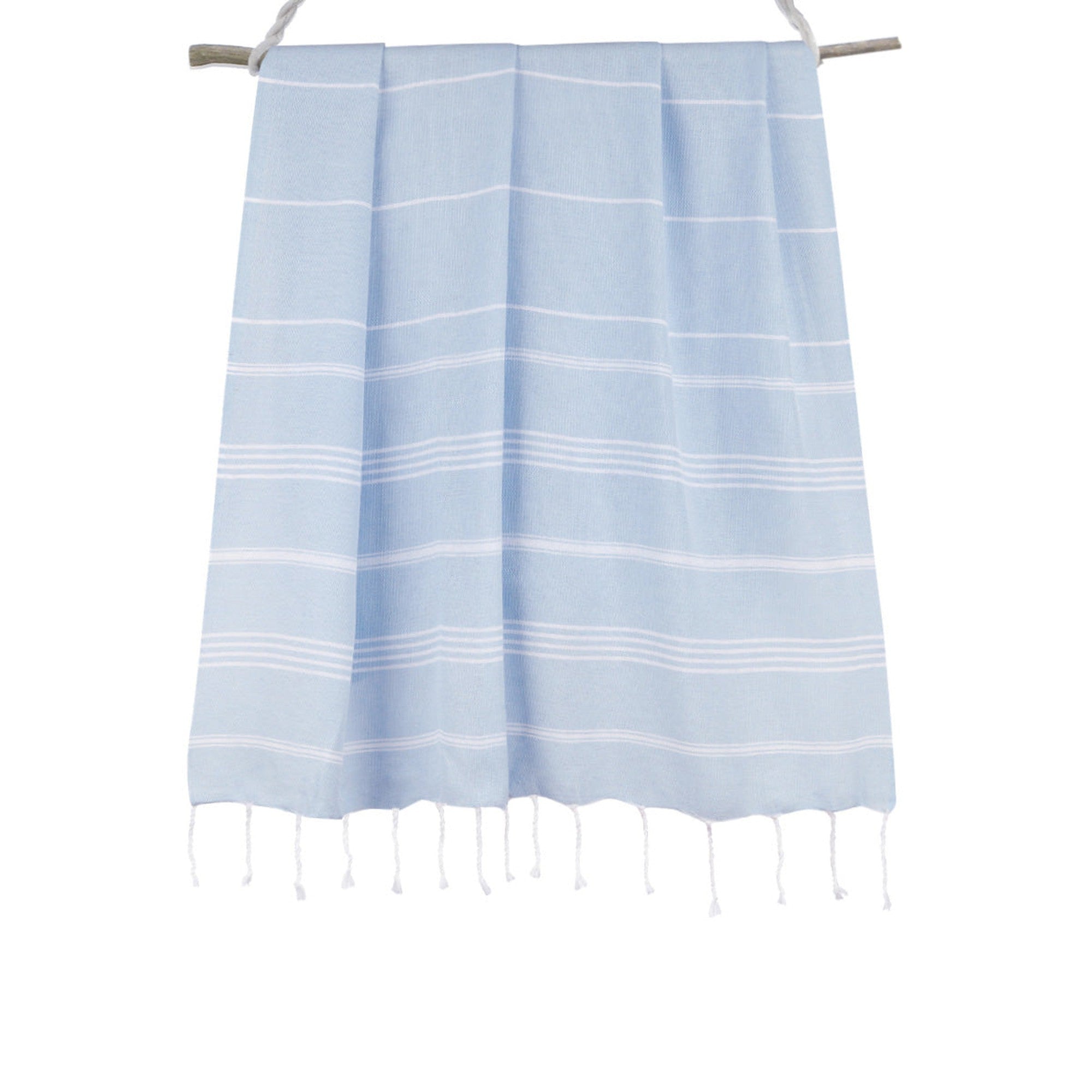 Fouta - Algodón - Azul Pálido - Mykonos