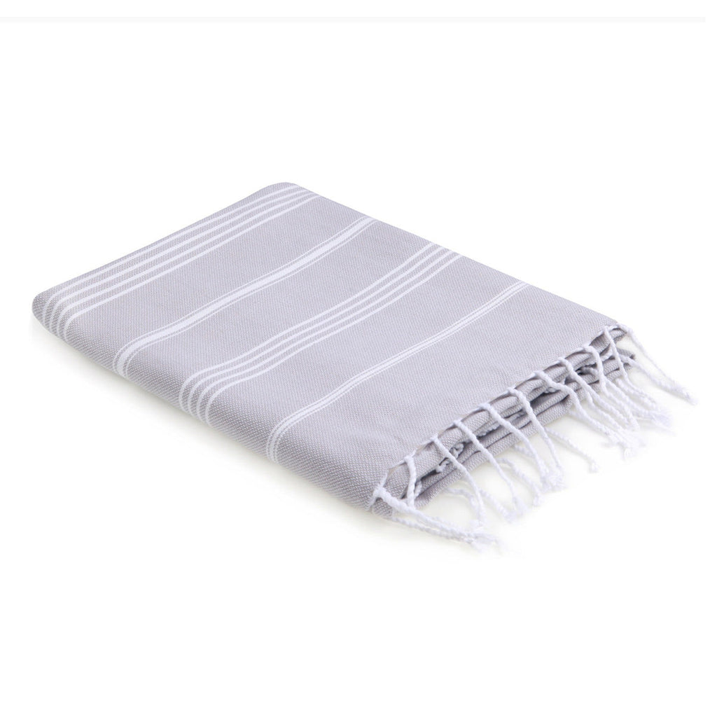Fouta - Algodón - Gris Perla - Mykonos