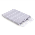 Fouta - Algodón - Gris Perla - Mykonos