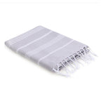 Fouta - Algodón - Gris Perla - Mykonos