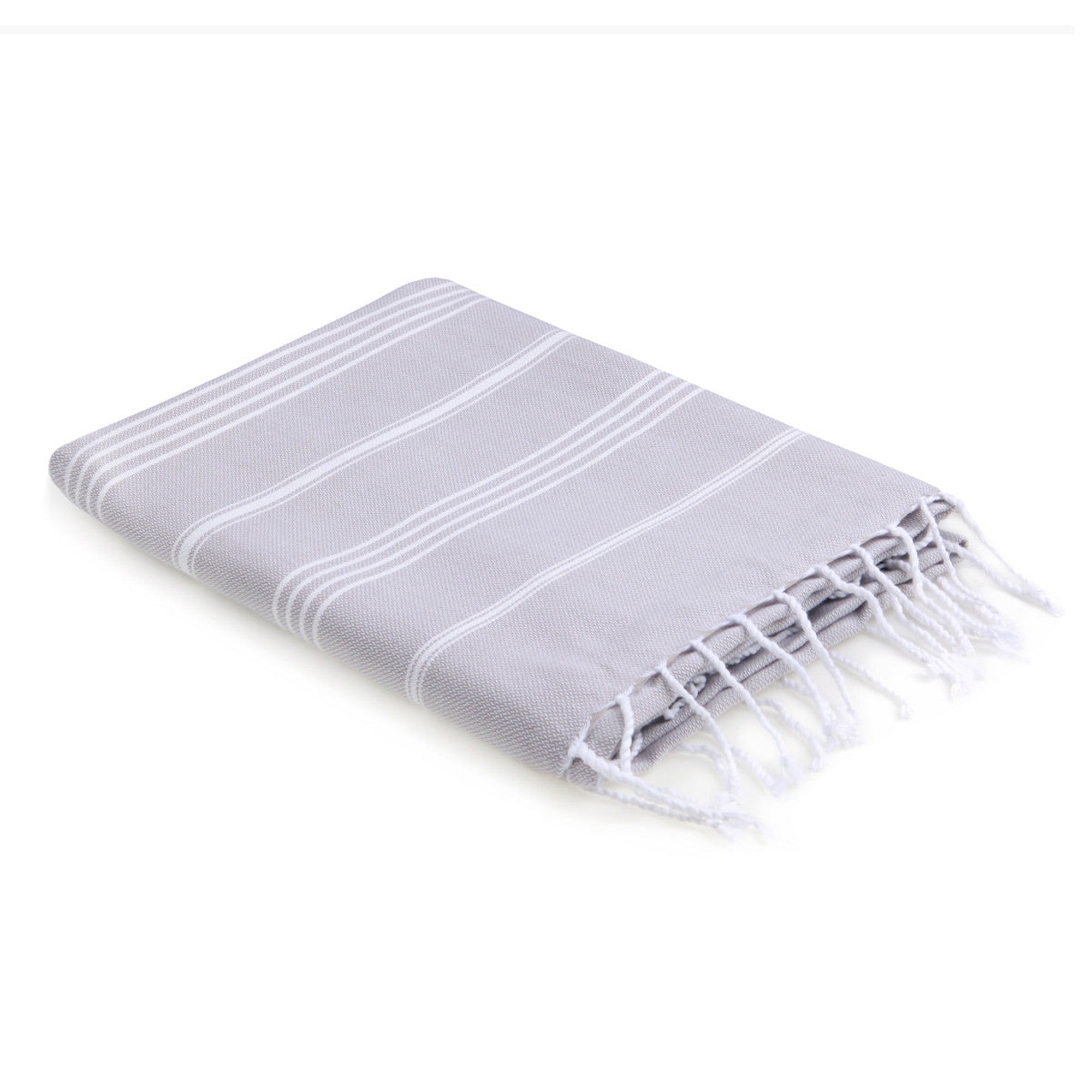 Fouta - Algodón - Gris Perla - Mykonos