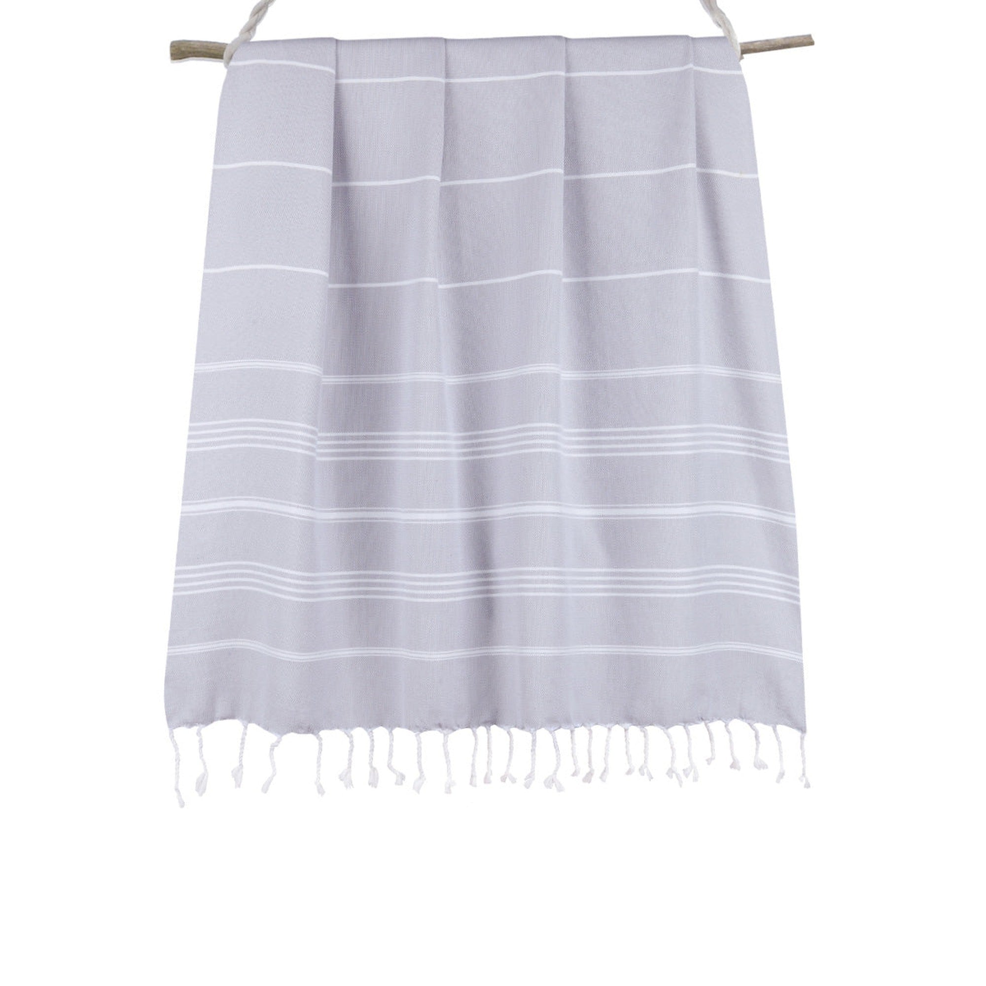 Fouta - Algodón - Gris Perla - Mykonos