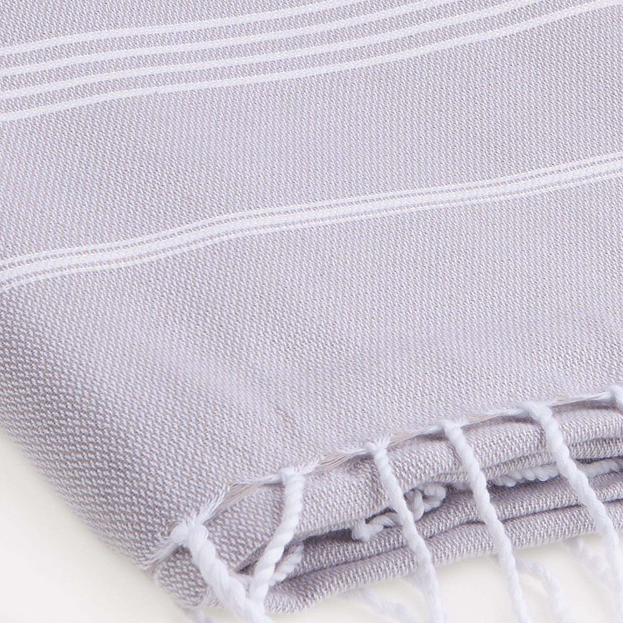 Fouta - Algodón - Gris Perla - Mykonos