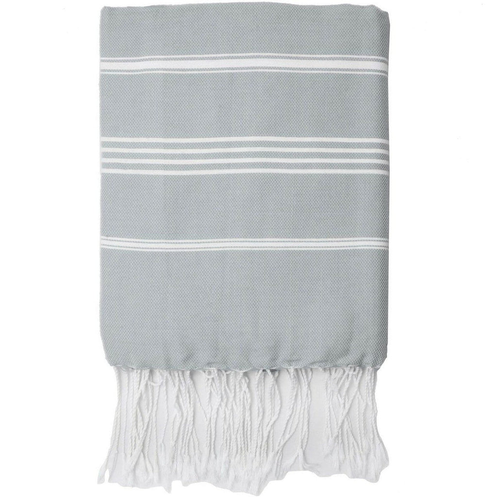 Fouta - Algodón - Gris Perla - Mykonos
