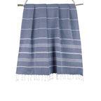 Fouta - Algodón - Azul Denim - Mykonos
