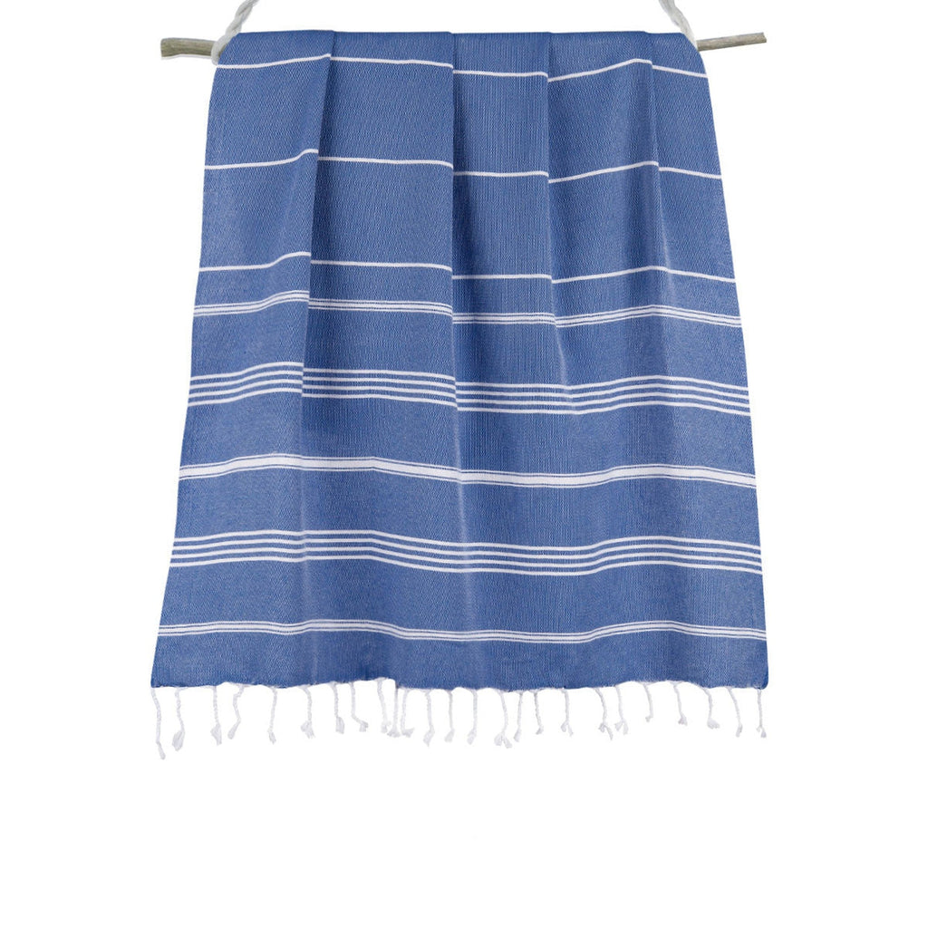 Fouta - Algodón - Azul Griego - Mykonos
