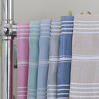 Fouta - Algodón - Azul Griego - Mykonos