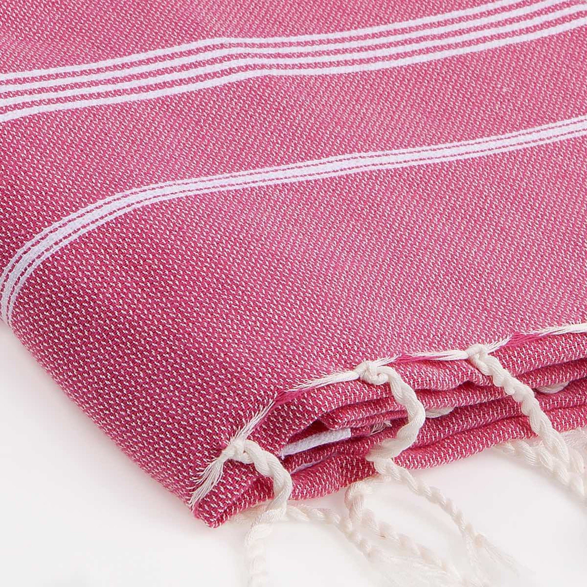 Fouta - Algodón - Rosa Fucsia - Mykonos