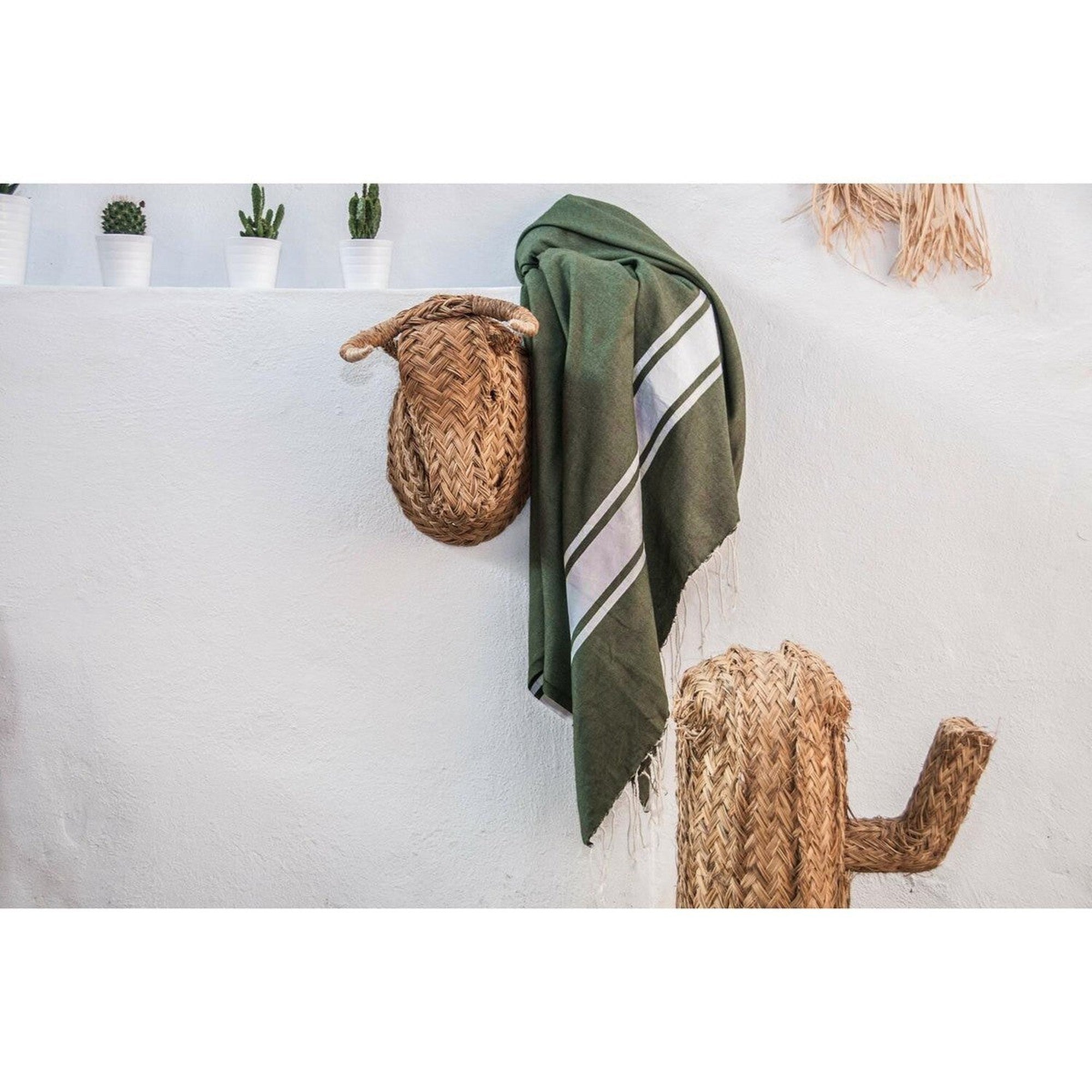 Fouta - Algodón - Verde Caqui - St Tropez