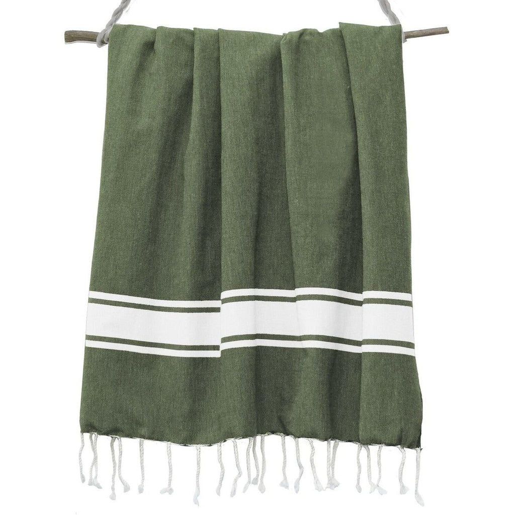 Fouta - Algodón - Verde Caqui - St Tropez