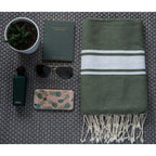 Fouta - Algodón - Verde Caqui - St Tropez