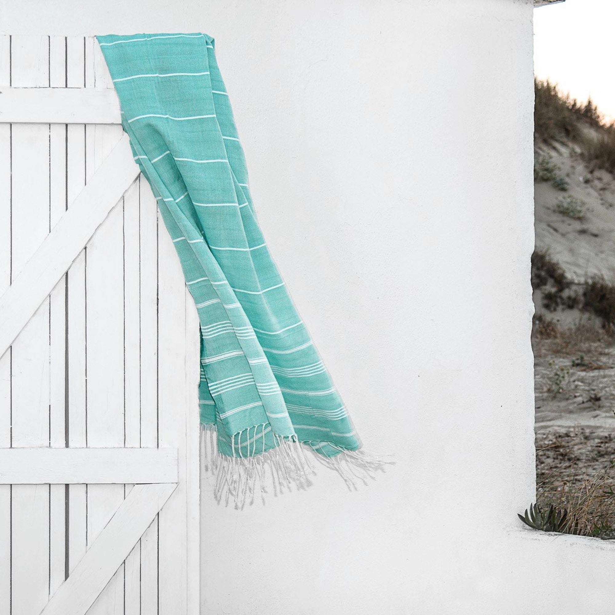 Fouta - Algodón - Verde Turquesa - Mykonos