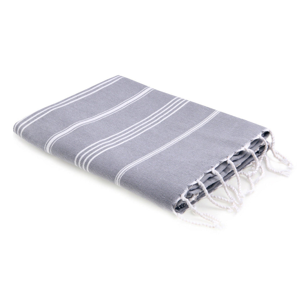 Fouta - Algodón - Gris Medio - Mykonos