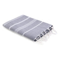 Fouta - Algodón - Gris Medio - Mykonos