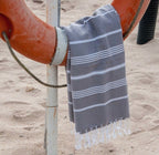 Fouta - Algodón - Gris Medio - Mykonos