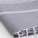Fouta - Algodón - Gris Medio - Mykonos