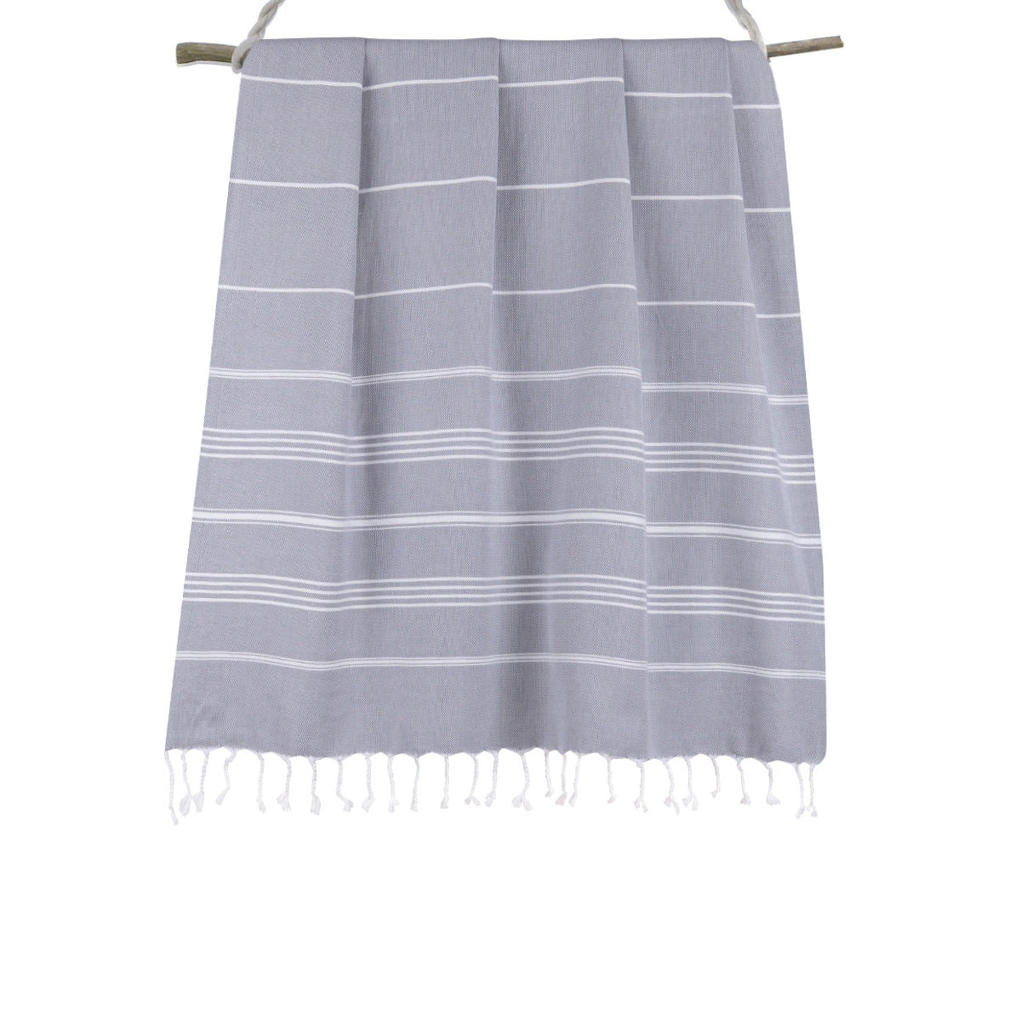 Fouta - Algodón - Gris Medio - Mykonos
