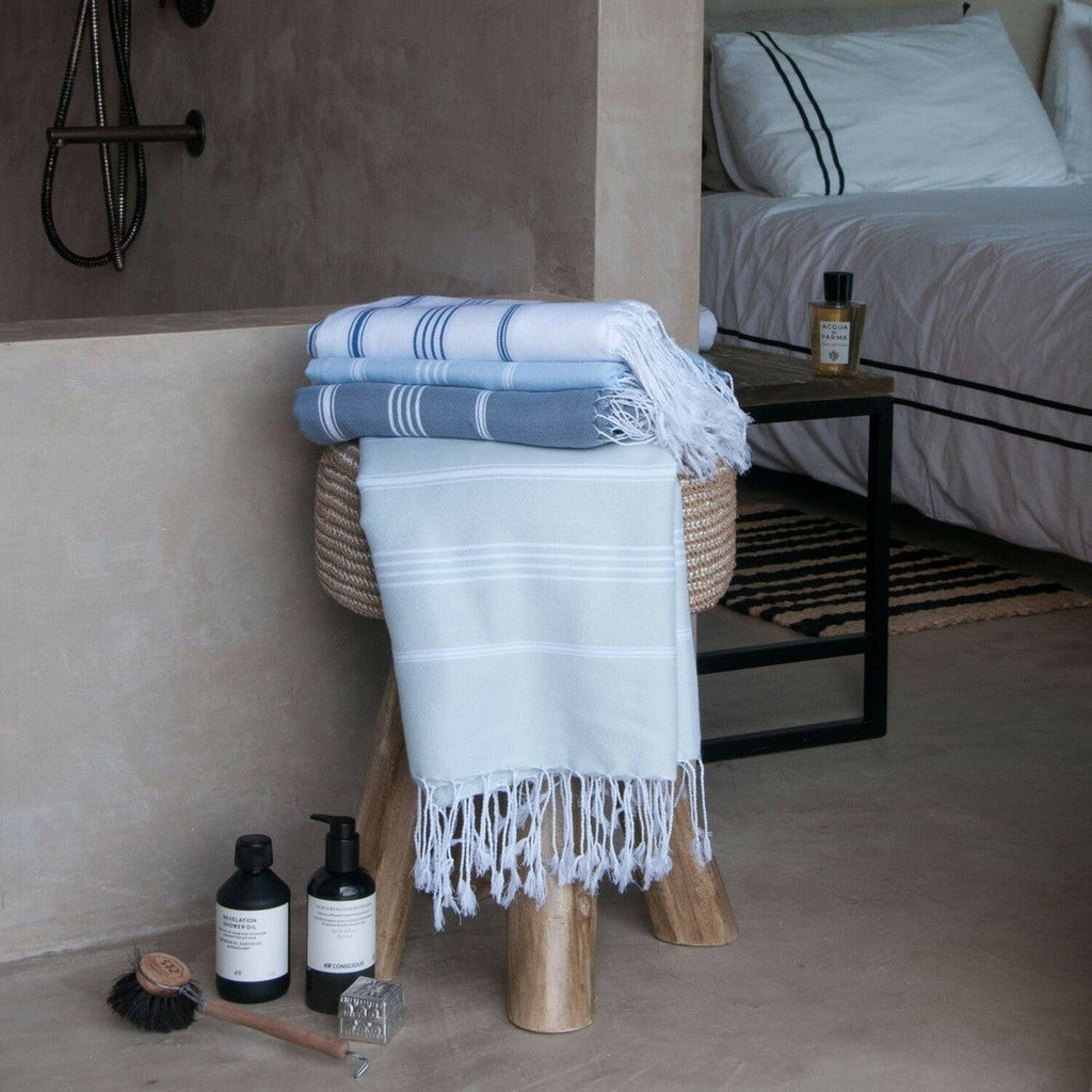 Fouta - Algodón - Verde Agua - Mykonos