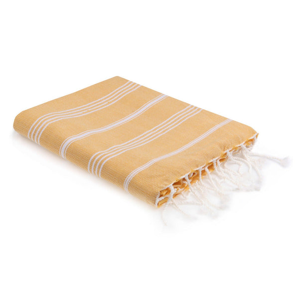 Mykonos - Fouta - Saffron Yellow