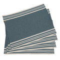 Mahdia Placemat (X4) - Petrol Blue - Cotton