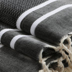 Stockholm Bath Foutas - Black - Cotton