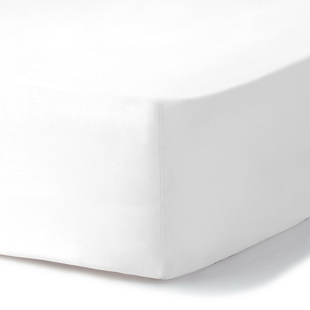 Gaia - Drap Housse - Coton Bio & Lyocell - Blanc