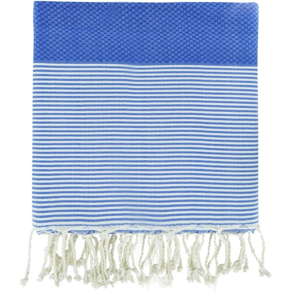 Fouta XXL cotton 200x200 IBIZA Greek blue