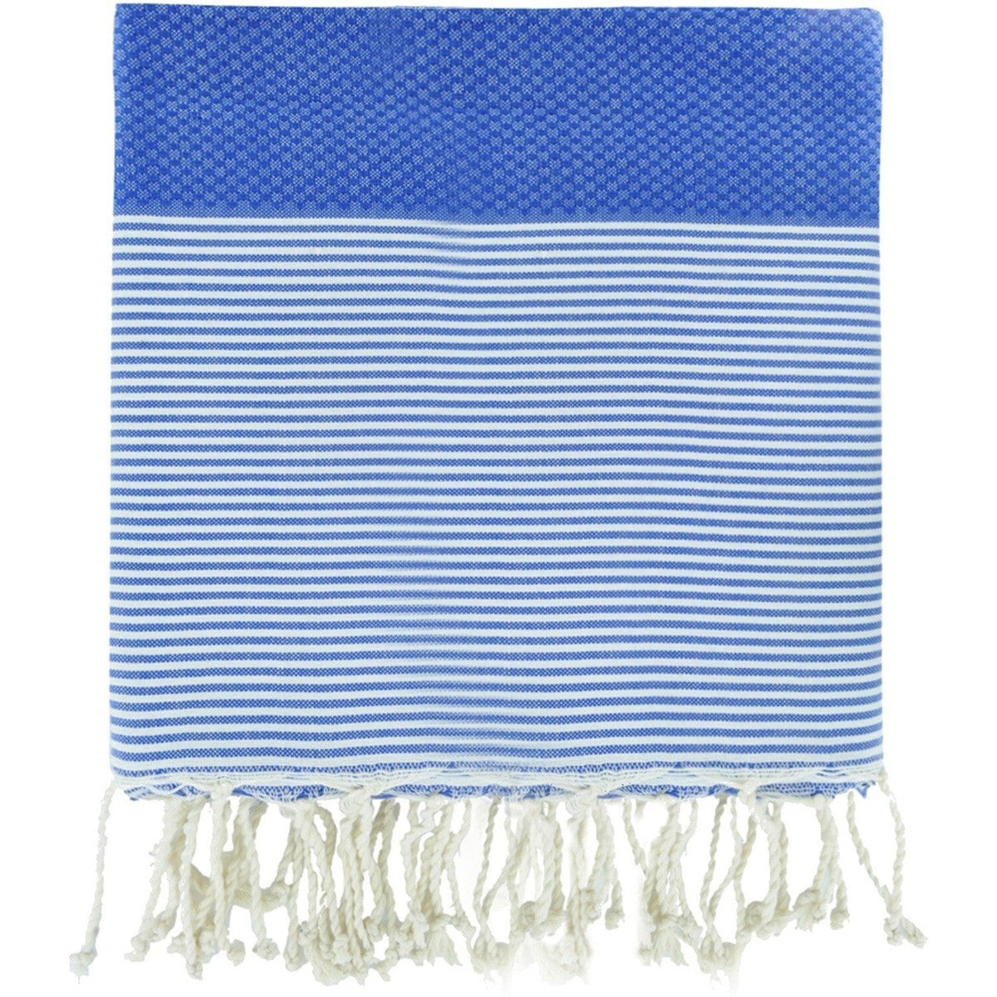 Fouta XXL cotton 200x200 IBIZA Greek blue