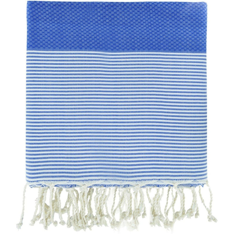 Fouta XXL - Cotton - Greek Blue - Ibiza