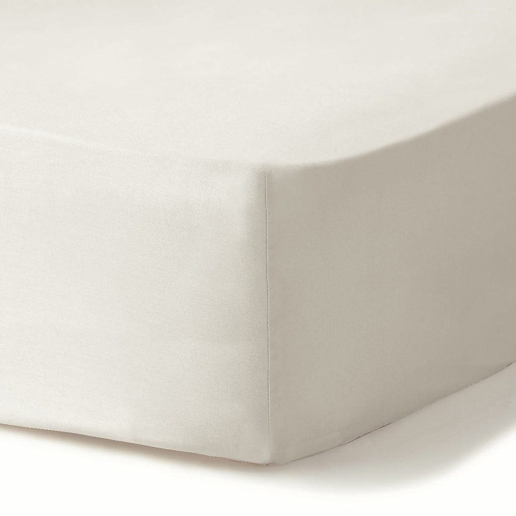 Gaia - Drap Housse - Coton Bio & Lyocell - Grège
