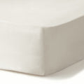 Gaia - Drap Housse - Coton Bio & Lyocell - Grège