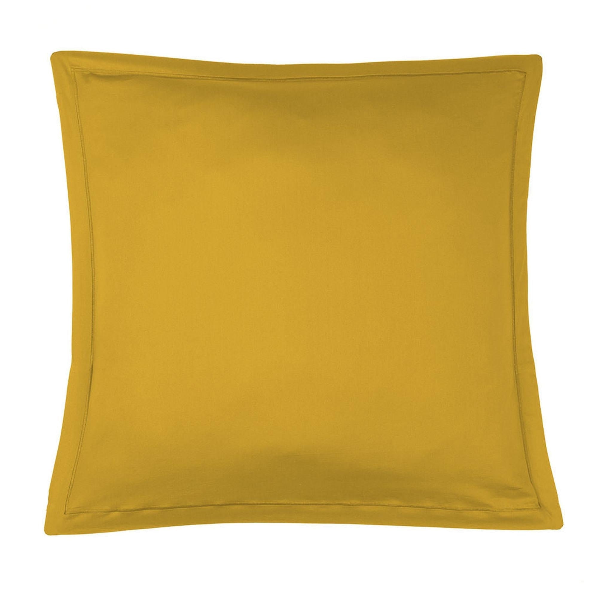 Julia - Parure + Taies - Jaune Moutarde