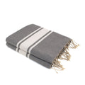 Fouta Xxl St Tropez - Gris Medio - Algodón
