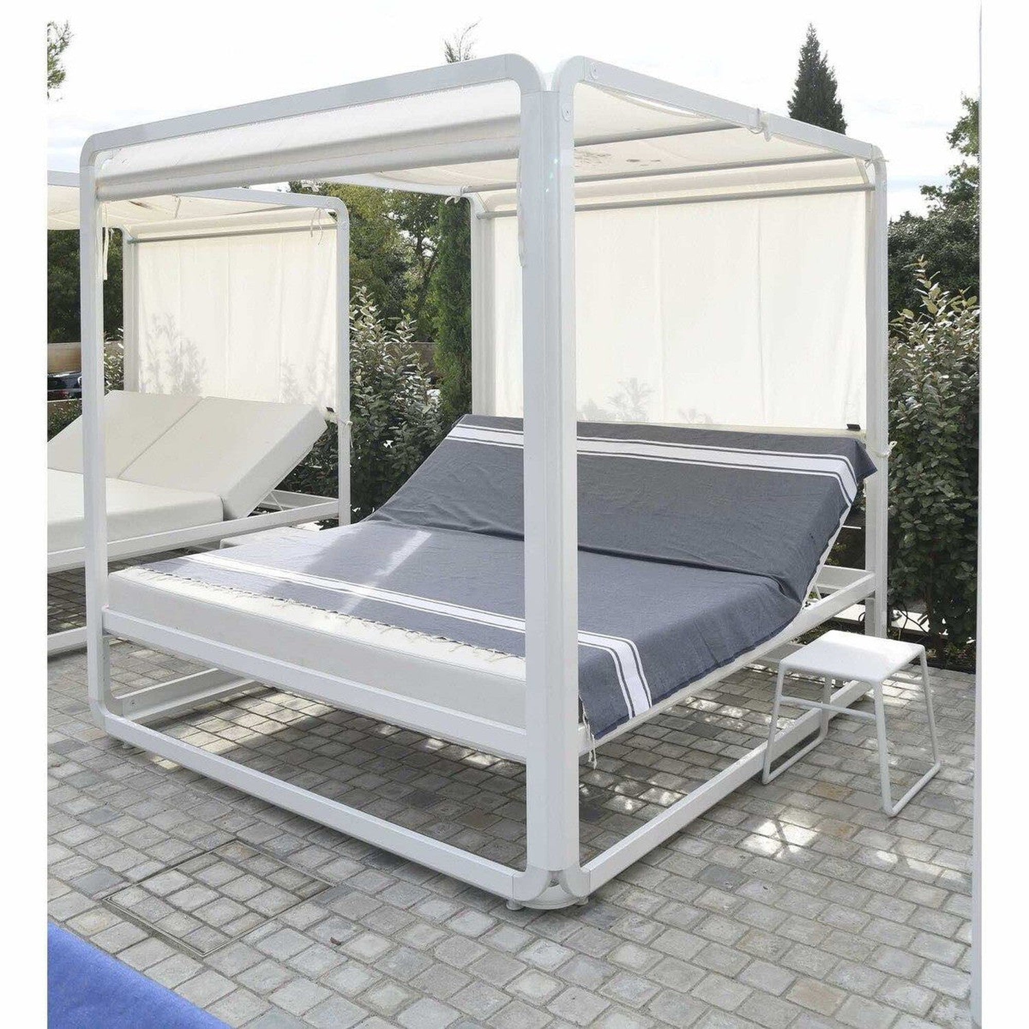 Fouta Xxl St Tropez - Gris Medio - Algodón
