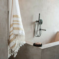 Hamptons - Foutas de Baño (1 Grande y 2 Pequeñas) - Blanco/Oro