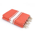 Fouta Xxl St Tropez - Naranja Coral - Algodón