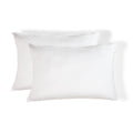 Gaia - Lot De 2 Taies D'Oreiller - Coton Bio & Lyocell - Blanc