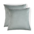 Gaia - Pack de 2 fundas de almohada - Algodón orgánico y lyocell - Verde celadón