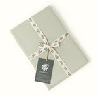 Gaia - Pack de 2 fundas de almohada - Algodón orgánico y lyocell - Verde celadón