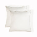 Gaia - Lot De 2 Taies D'Oreiller - Coton Bio & Lyocell - Grège