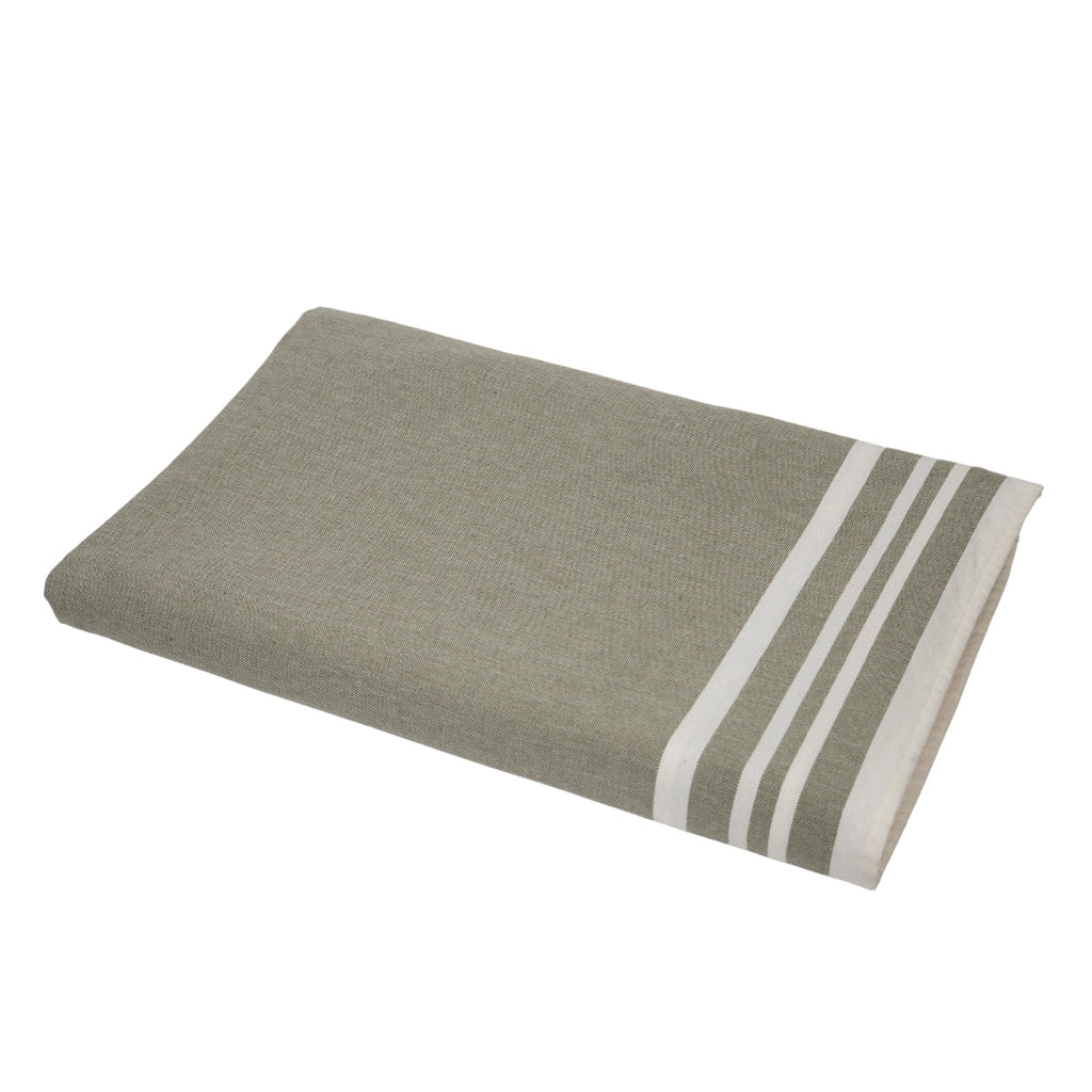 Cotton Table Runner 50x150 - Mahdia - Olive Green