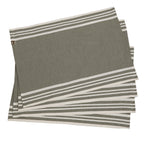 Placemat (X4) Mahdia - Olive Green - Cotton