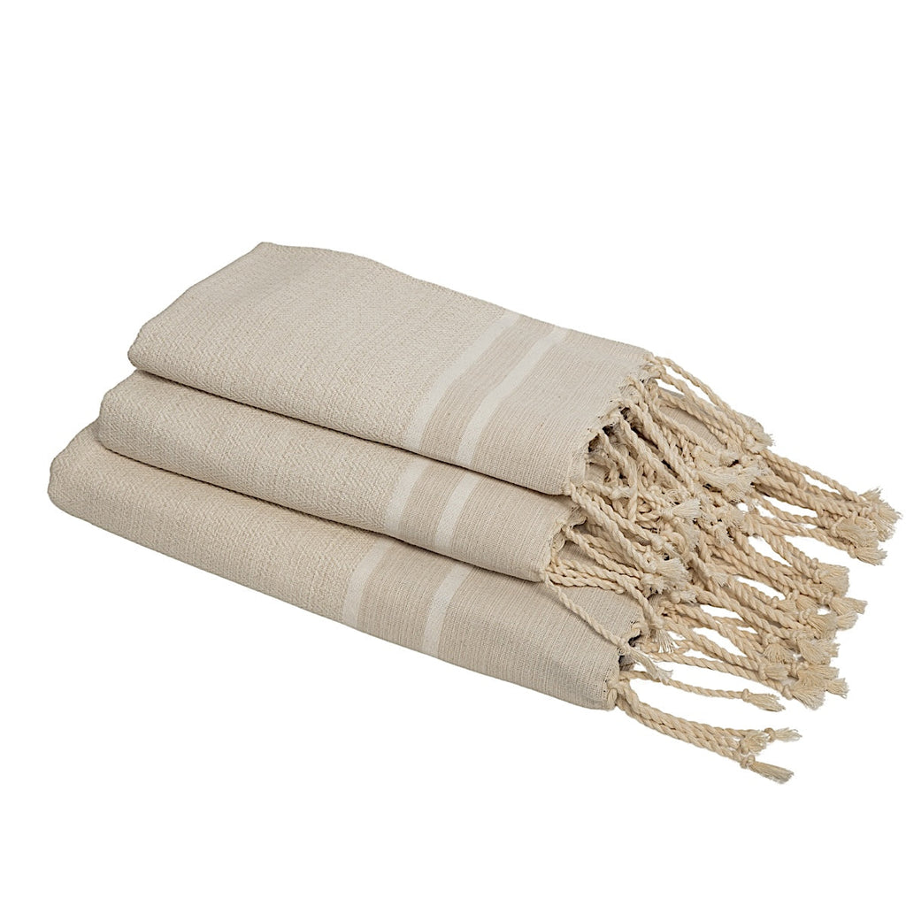 Bath Foutas (1&amp;2) Cotton 100X200&amp;2(50X80) - Stockholm - Linen
