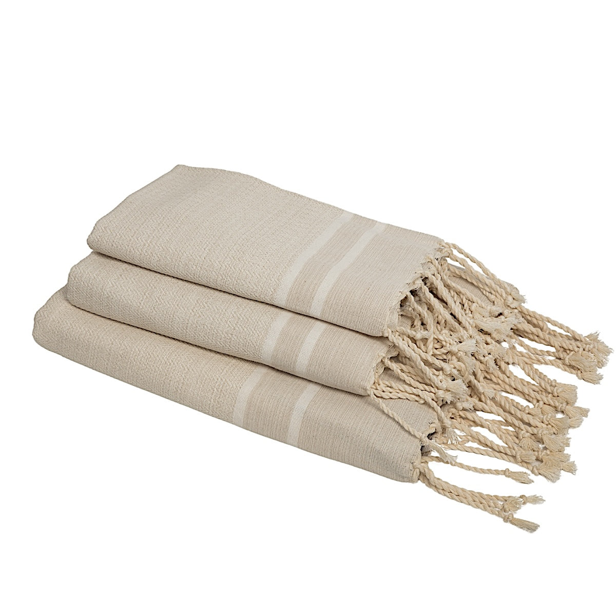 Bath Foutas (1&amp;2) Cotton 100X200&amp;2(50X80) - Stockholm - Linen