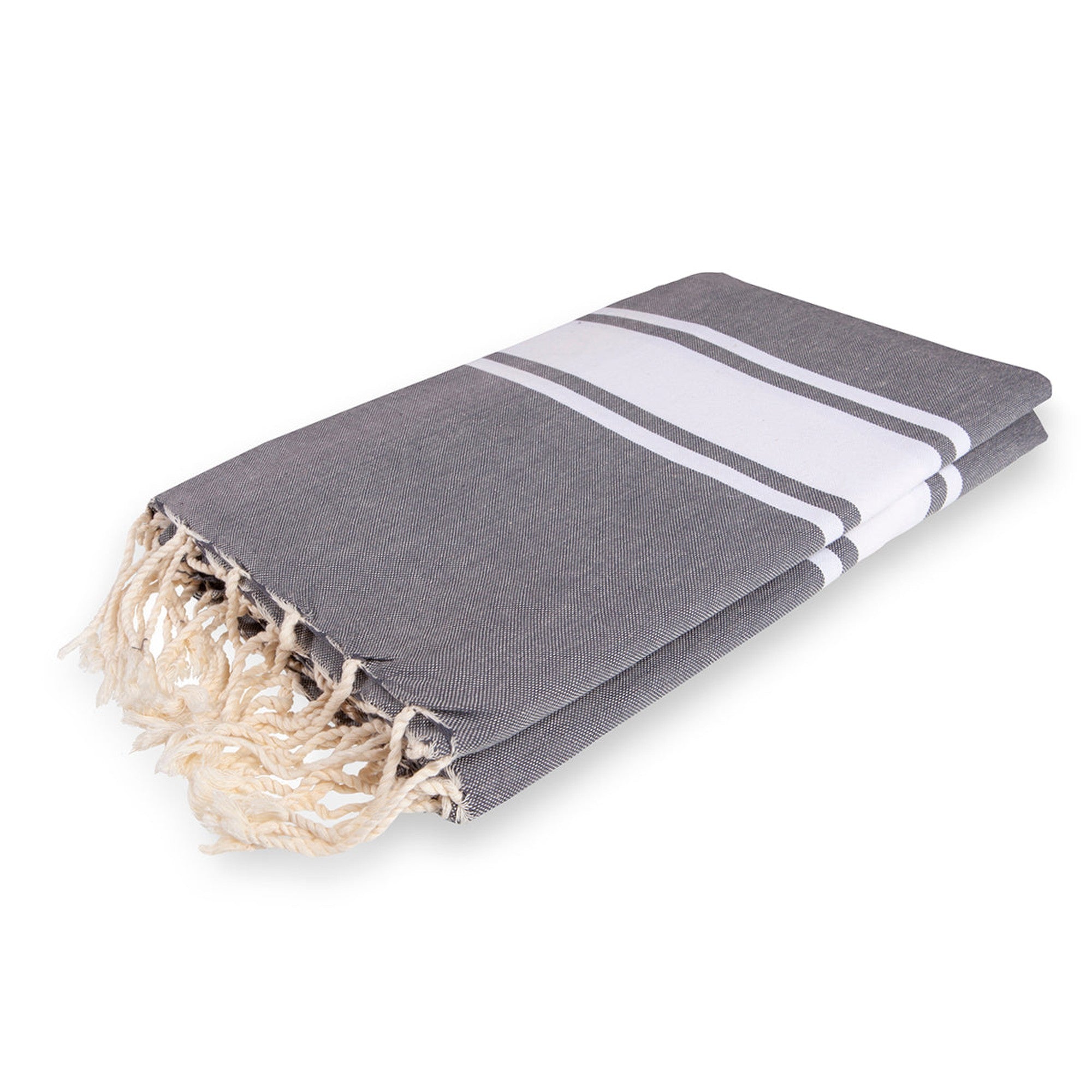 Nappe Coton 170X170 St Tropez Gris Moyen