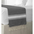 Nappe Coton 170X170 St Tropez Gris Moyen