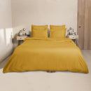 Set + Pillowcases - Cotton Satin - Mustard Yellow - Julia